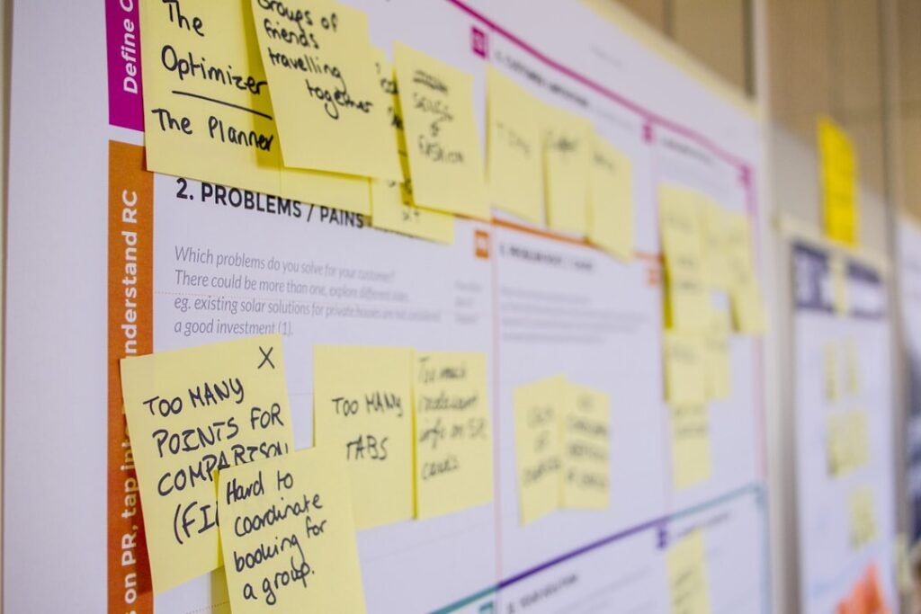 Photo de Daria Nepriakhina 🇺🇦 sur Unsplash scrum board kanban planning