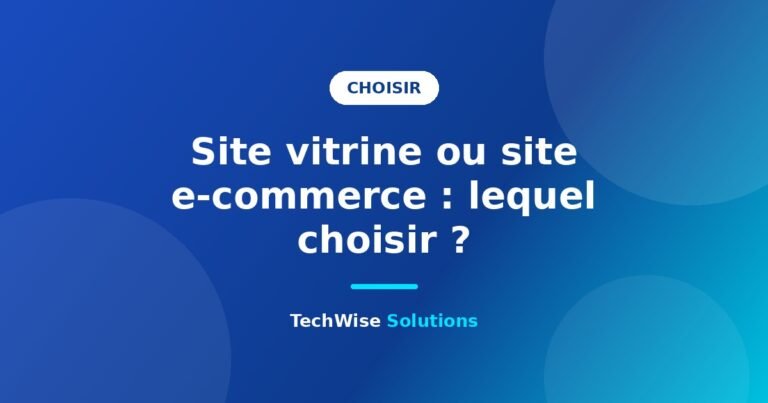 Site vitrine ou site e-commerce : lequel choisir pour votre activité ? 2 Choisir entre un site vitrine et un site e-commerce pour son activité